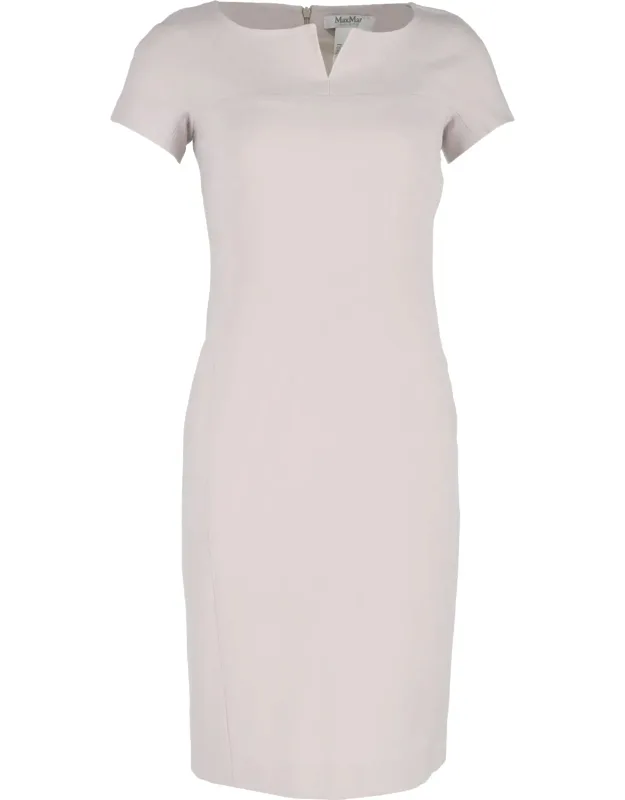 Knee-length Short Sleeve Bodycon Dress
