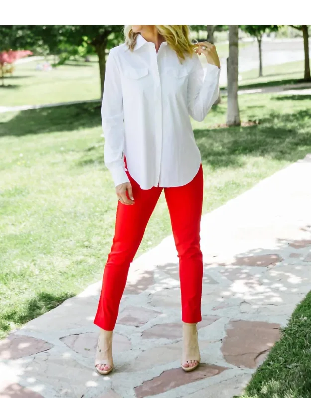 Ankle Lace Trousers