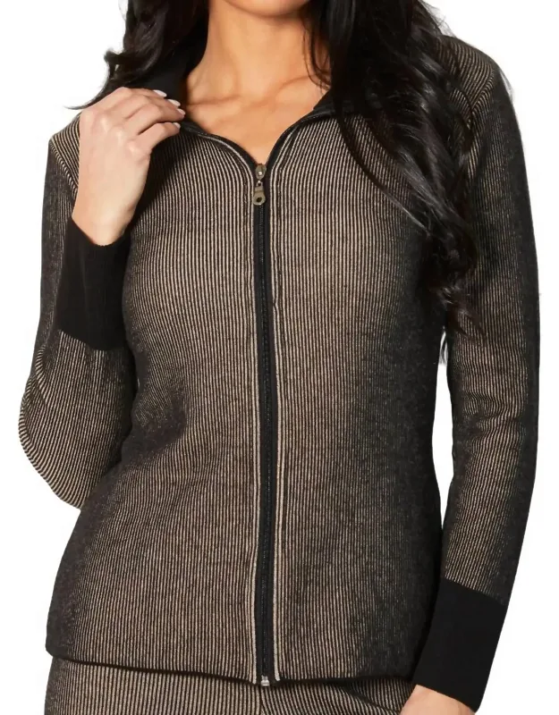 Ribbed Cardigan