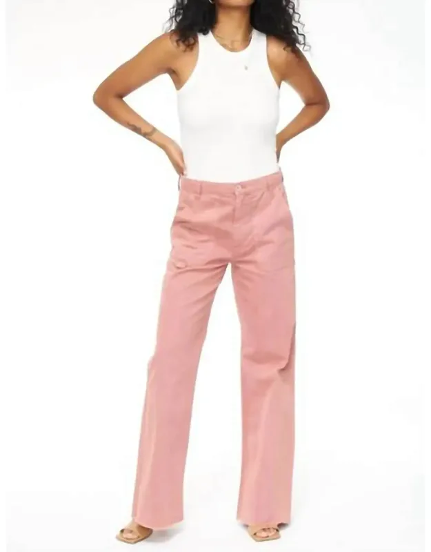High Rise Relaxed Flare Pants