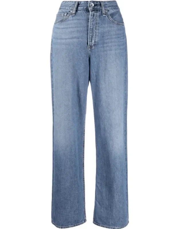 Logan Mid Tone Linen Jeans