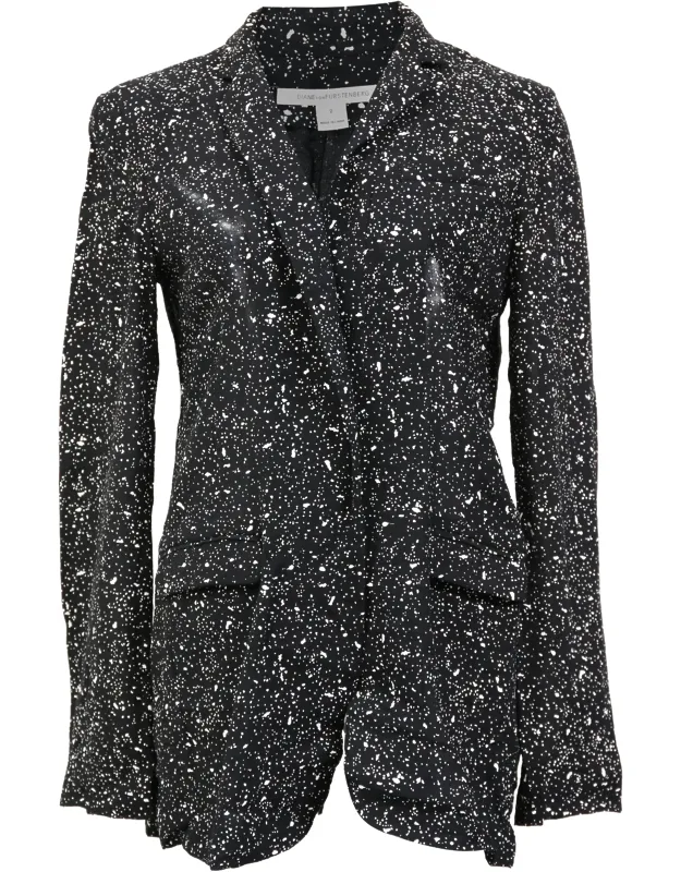 Galaxy Crepe Jacket Blazer