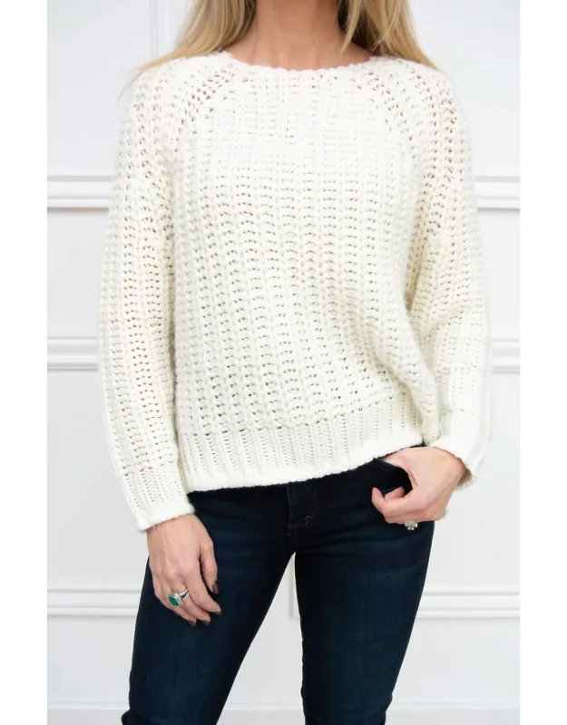 Chunky Crew Neck Sweater