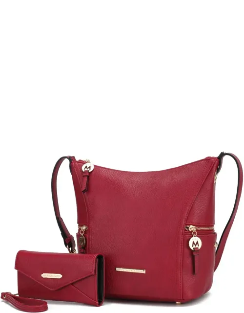 Hobo Bag With Wallet - 2 Pcs