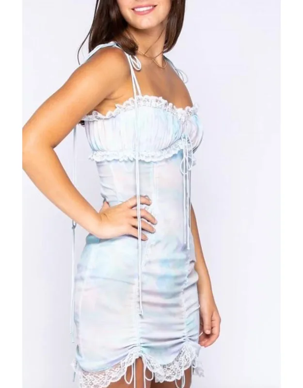 Tie Dye Mini Dress