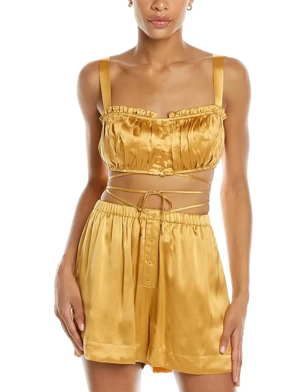 Silk Crop Top