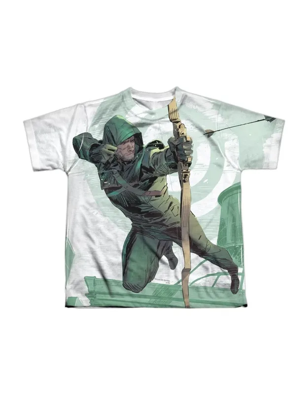 Bullseye Short Sleeve Poly Crew Tee