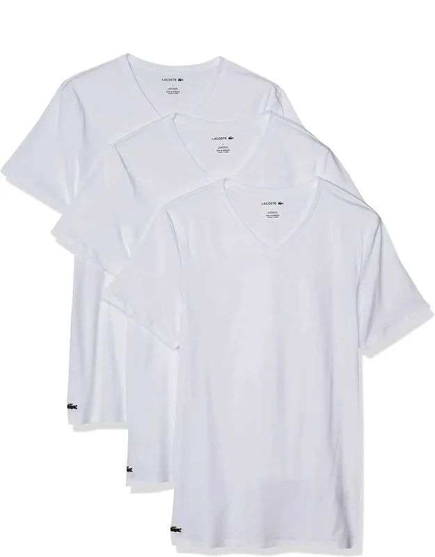 Slim Fit V-neck T-shirt - 3 Pack