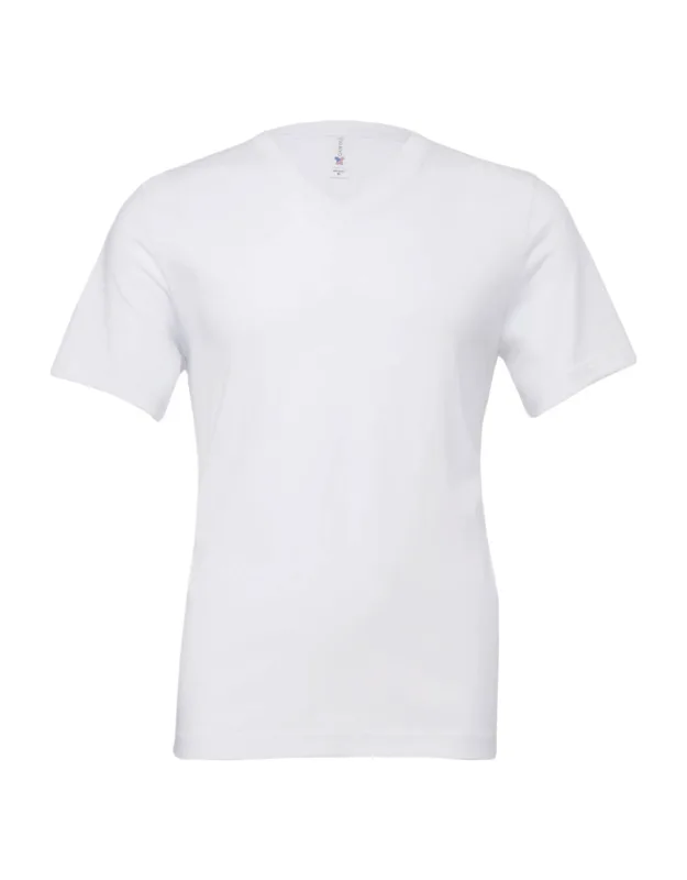 Jersey Short Sleeve V-neck T-shirt