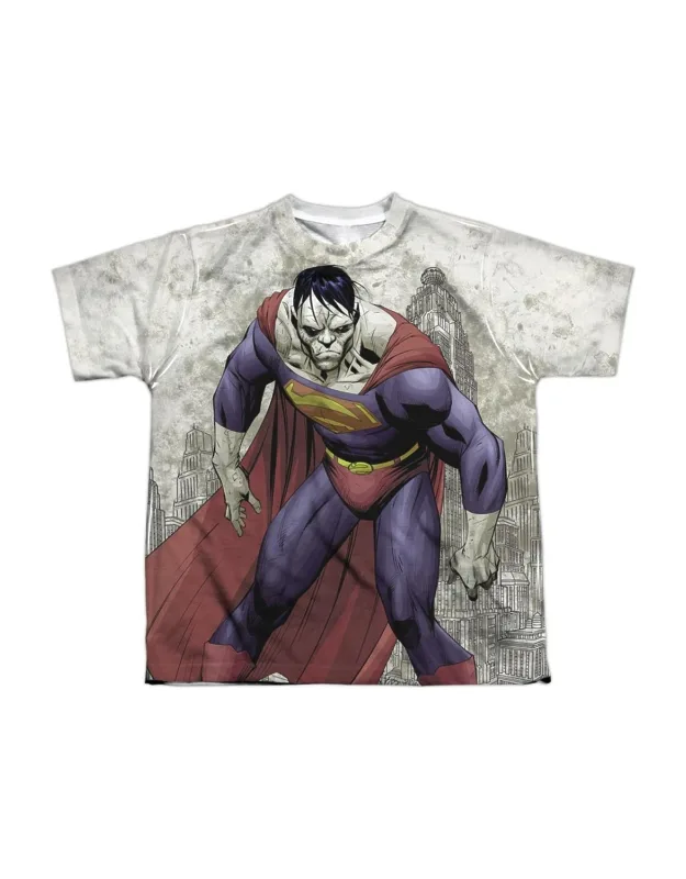 Superman Bizarro Sub Short Sleeve Poly Crew Tee