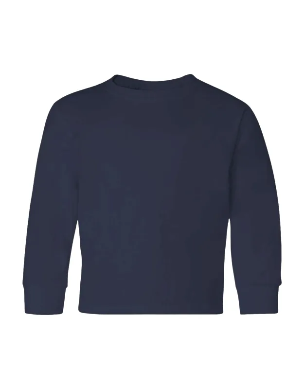 Dri-power Long Sleeve T-shirt With Advanced Moisture-management Performance, Noticeably Softer Hand