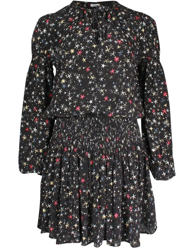Printed Martha Dress In Silk