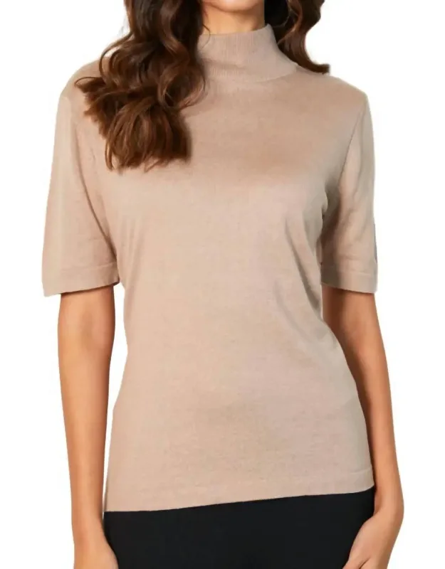 Mock Neck Top