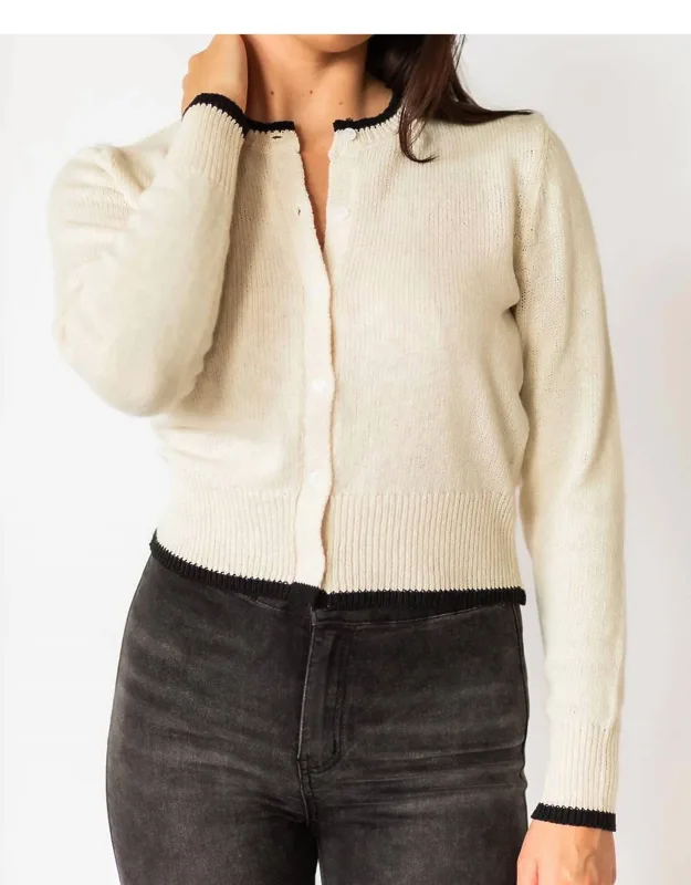 Emily Cardigan Long Sleeve Sweater