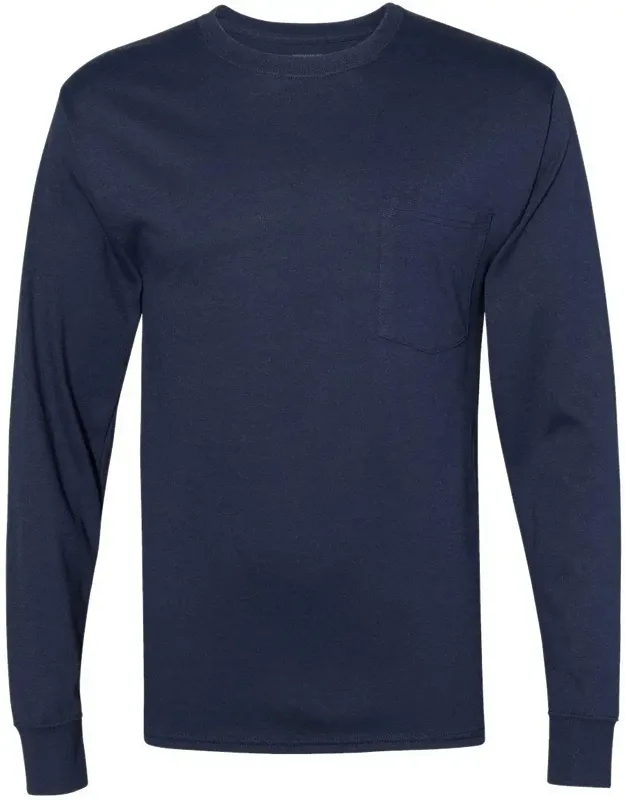 Workwear Long Sleeve Pocket T-shirt