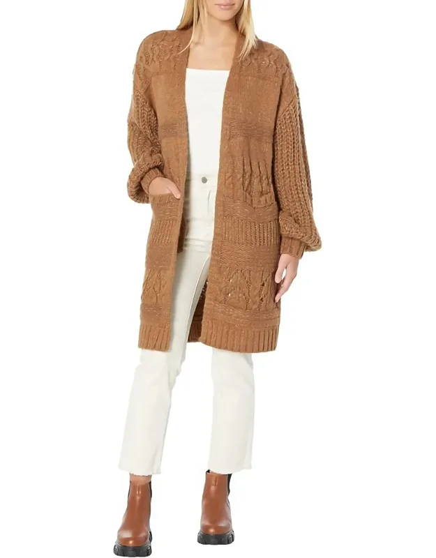 Constance Sweater Open Cardigan