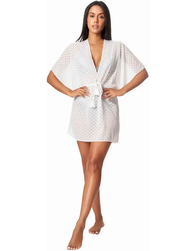 Bridgette Chevron Cover Up Maxi Dress