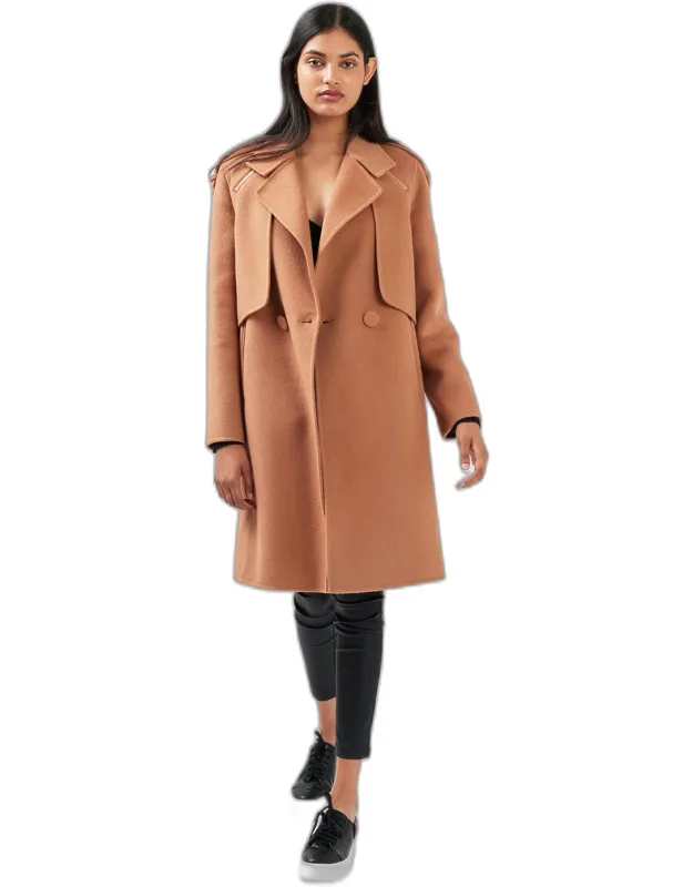 Wool Blend Coat