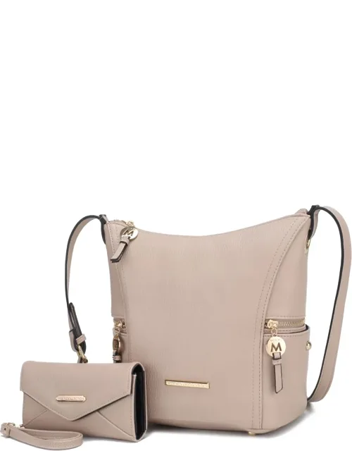 Hobo Bag With Wallet - 2 Pcs