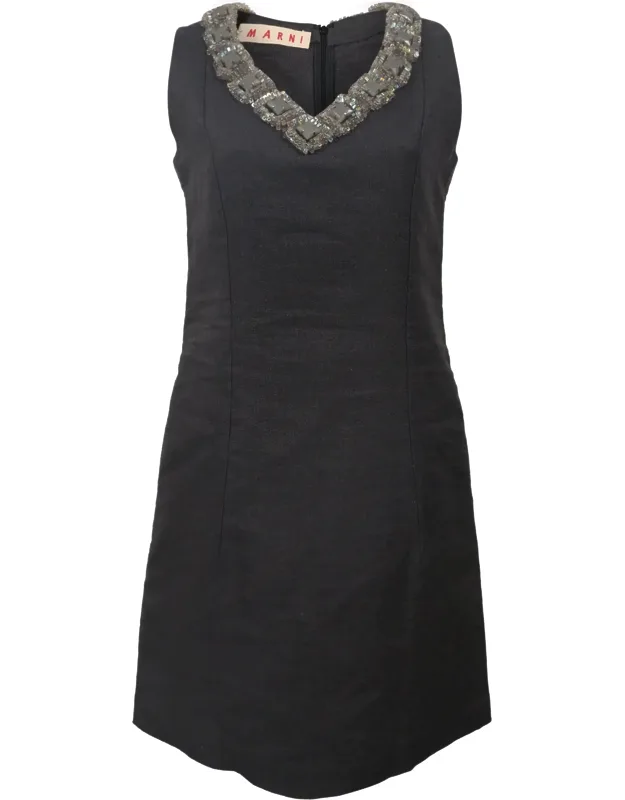 Embellished Cocktail Dress