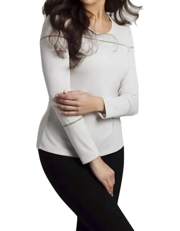Wrinkle Free Cutout Tunic