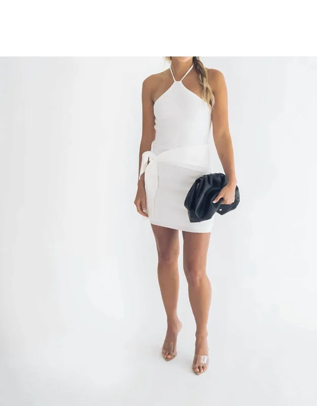 Halter Mini Dress