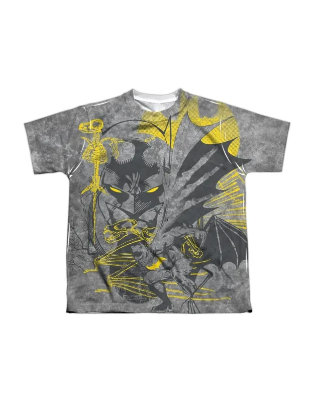 Batman Symbiotic Short Sleeve Poly Crew Tee Stylish Great For Easy, Everyday Wear