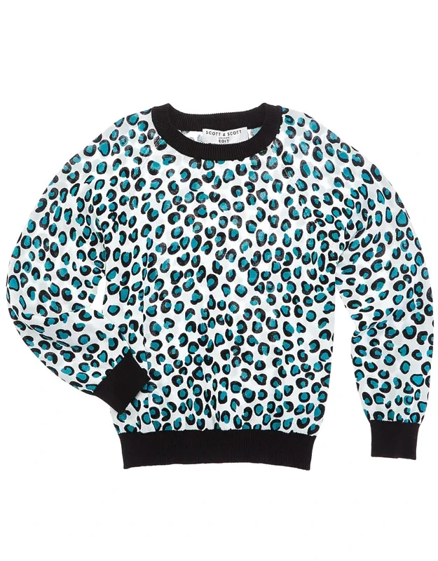 Cheetah Print Sweater