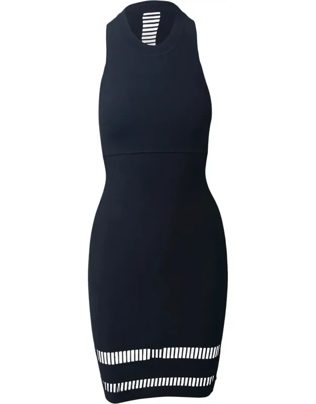 Body-hugging Halter Dress