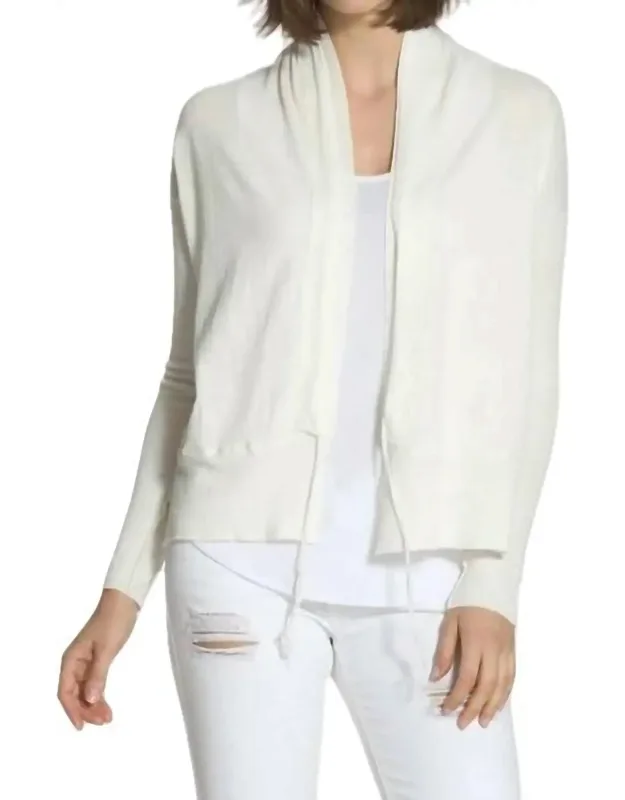 String Tie Cardigan