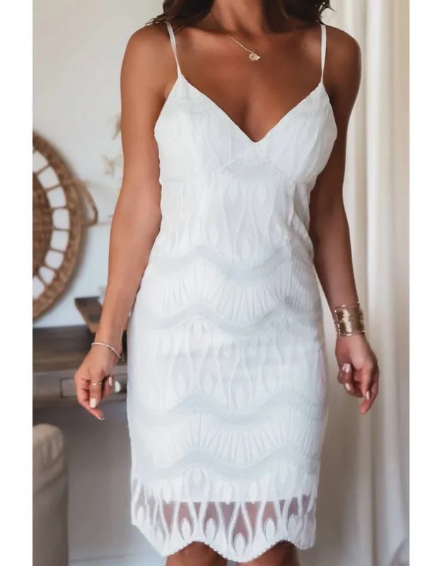 Silver Lining Mini Dress