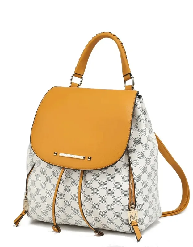 Circular Print Backpack