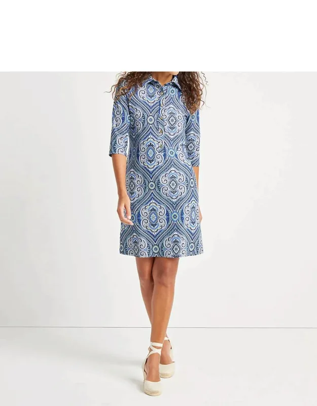 Quarter Sleeve Susanna Dress