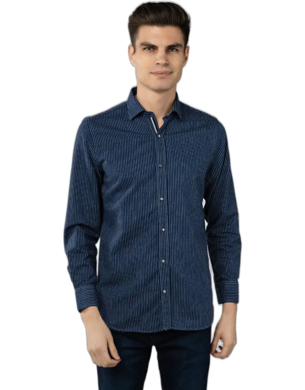 Denim Stripe Shirt