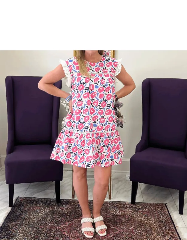 Trimmed Yoke Dress