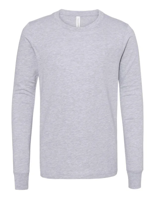 Youth Jersey Long Sleeve Tee, 100% Airlume Combed And Ringspun Cotton, Retail Fit