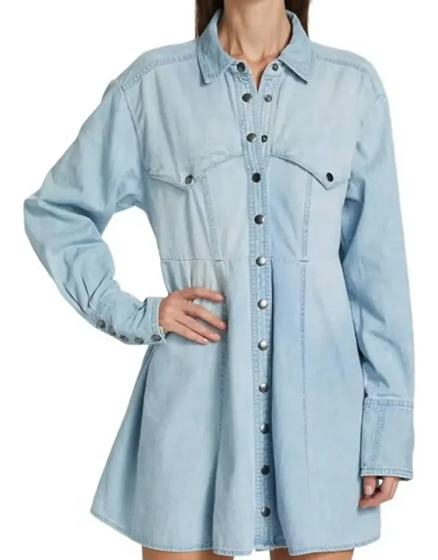 Denim Mini Dress