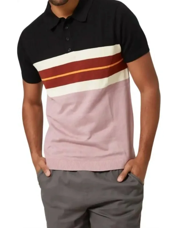 When You Go Knit Polo Shirt
