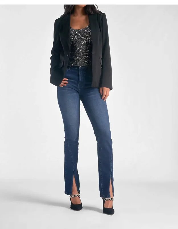 Rhinestone Rock Blazer