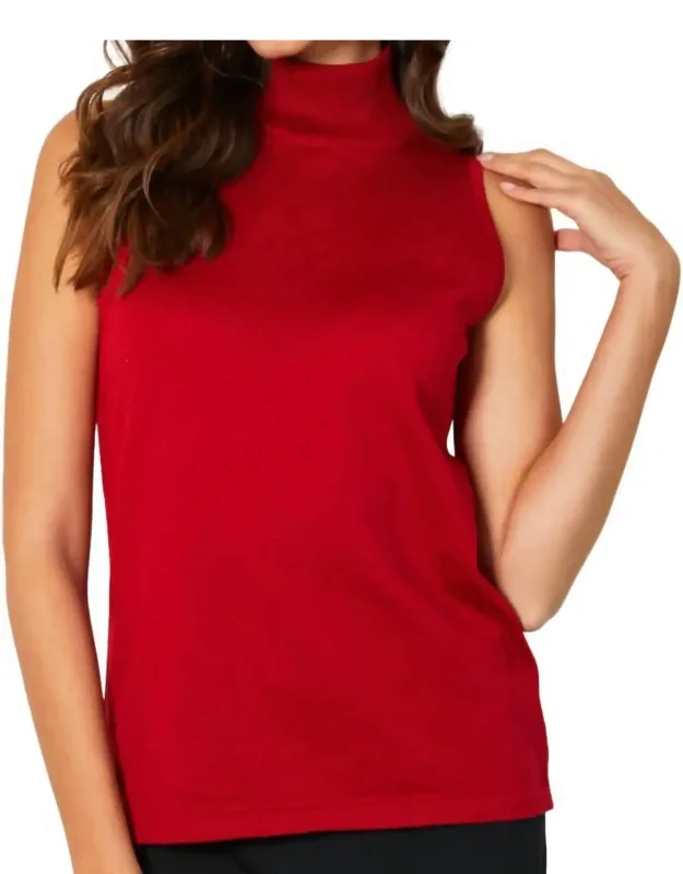 Mock Neck Tank