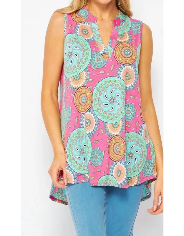Mandala Sleeveless Top