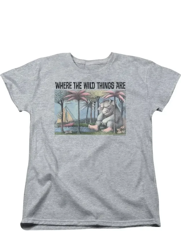 Where The Wild Things Are Cover Art T-shirt
