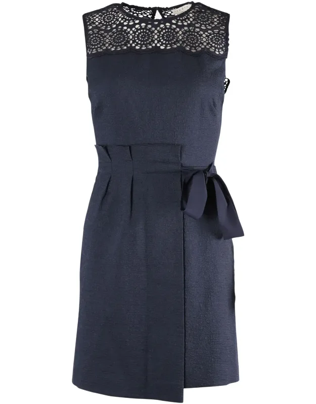 Jacquard Mini Dress