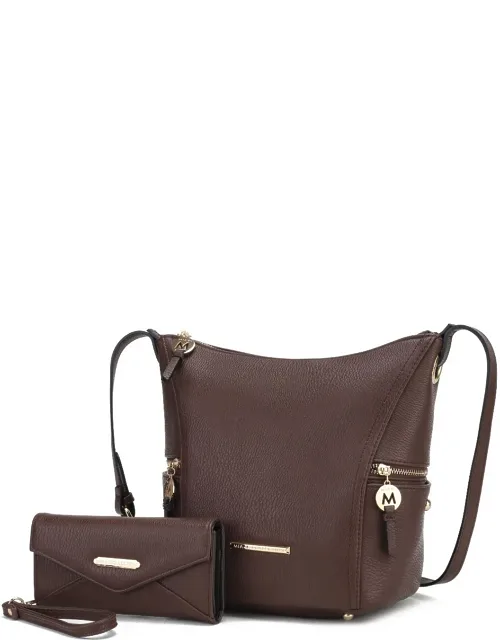 Hobo Bag With Wallet - 2 Pcs