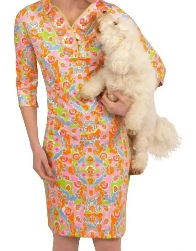 Ruffneck Watteau Dress