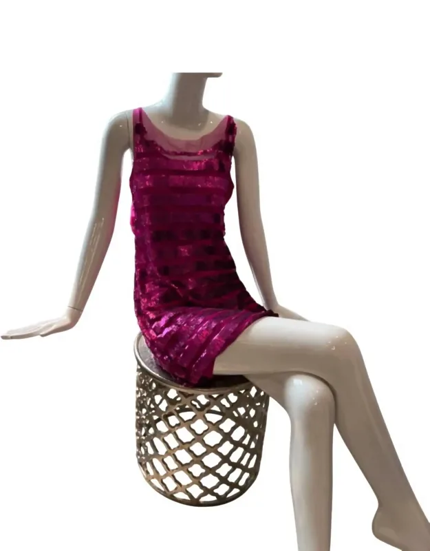 Sleeveless Sequin Dress