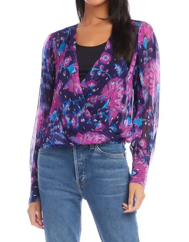 Drape Front Top