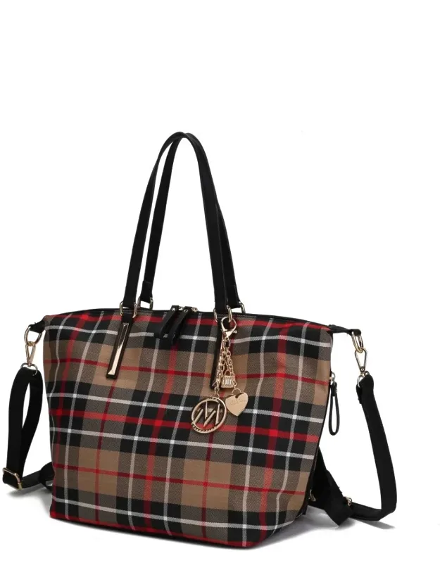 Layla Tote And Backpack With Spacious Interior And Waterproof Shoe Pocket