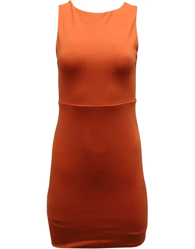 Tali Sleeveless Cross Detail Back Dress