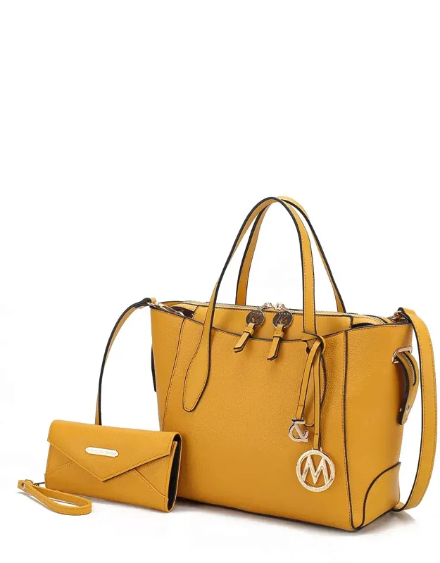 Bruna Tote Bag With Wallet Set